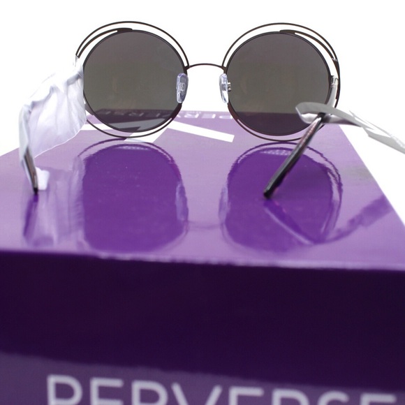 Perverse Twiggy Dark Clear UV Sunglasses NWT - Picture 4 of 7